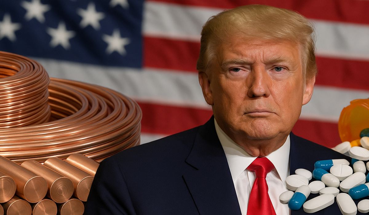 Trump intensifica proteccionismo: anuncia arancel de 50 % al cobre y amenaza con castigo a farmacéuticas