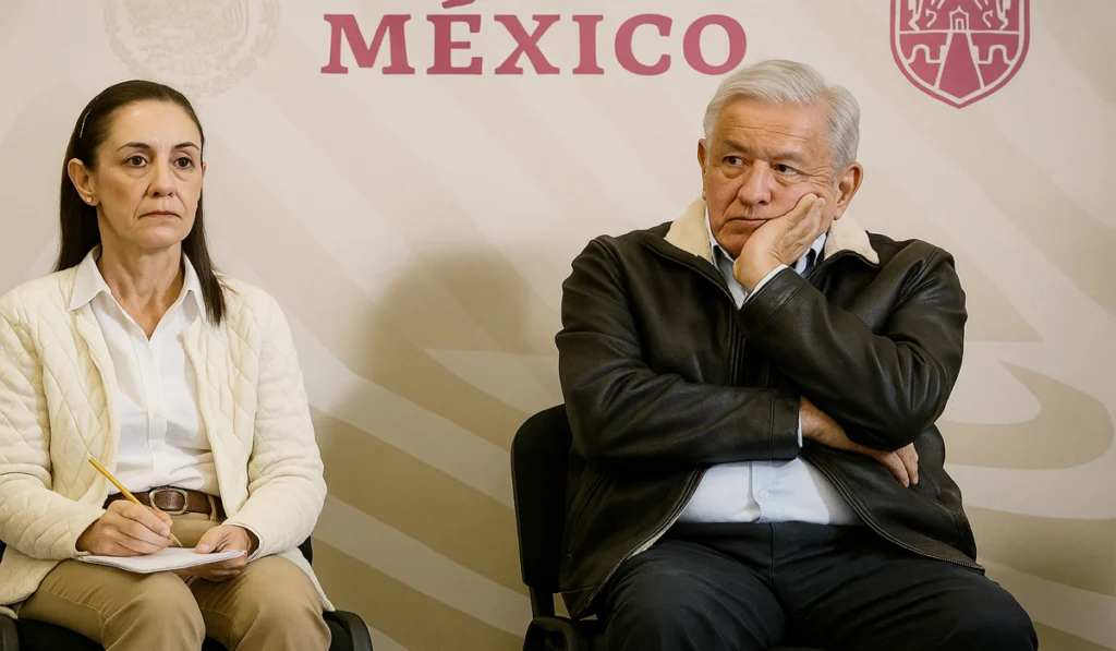 Tensa llamada AMLO Sheinbaum