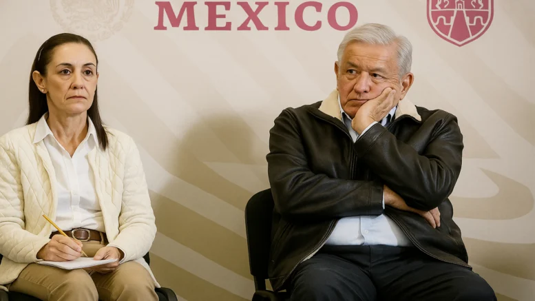 Tensa llamada AMLO Sheinbaum