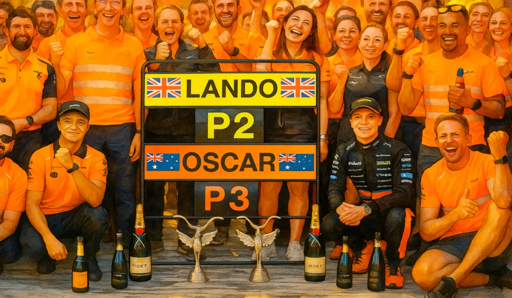 McLaren campeón de constructores