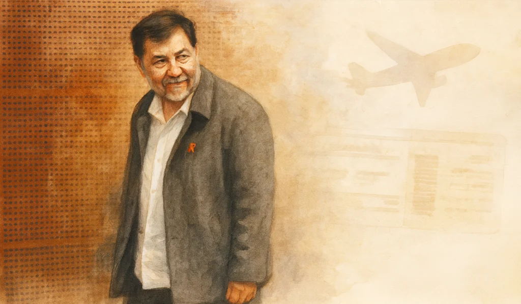 Noroña avión privado