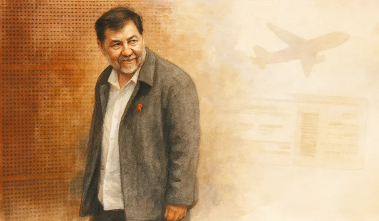 Noroña avión privado