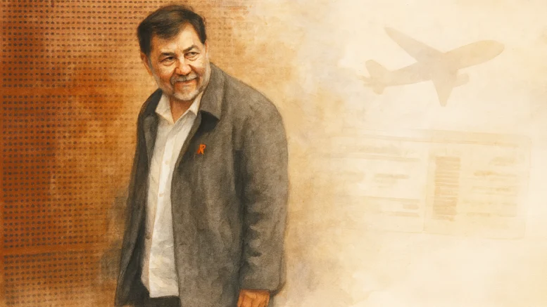 Noroña avión privado