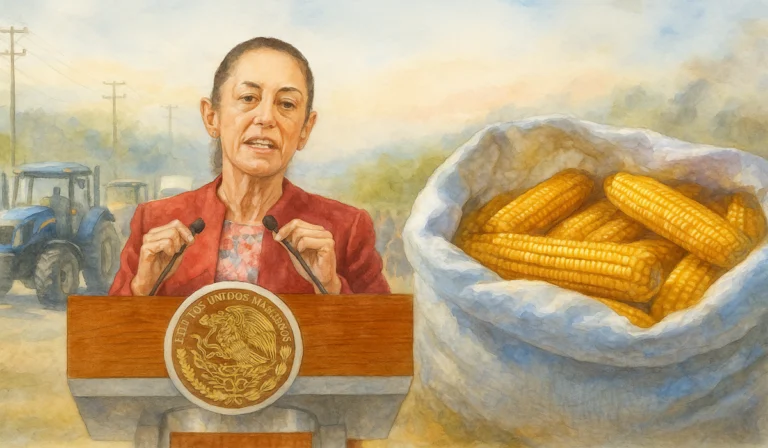 Apoyo 950 pesos por tonelada de maíz
