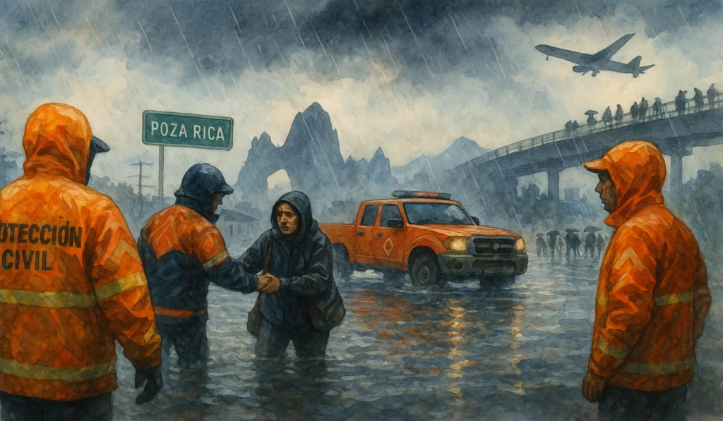 Lluvias en México 11 de octubre 2025