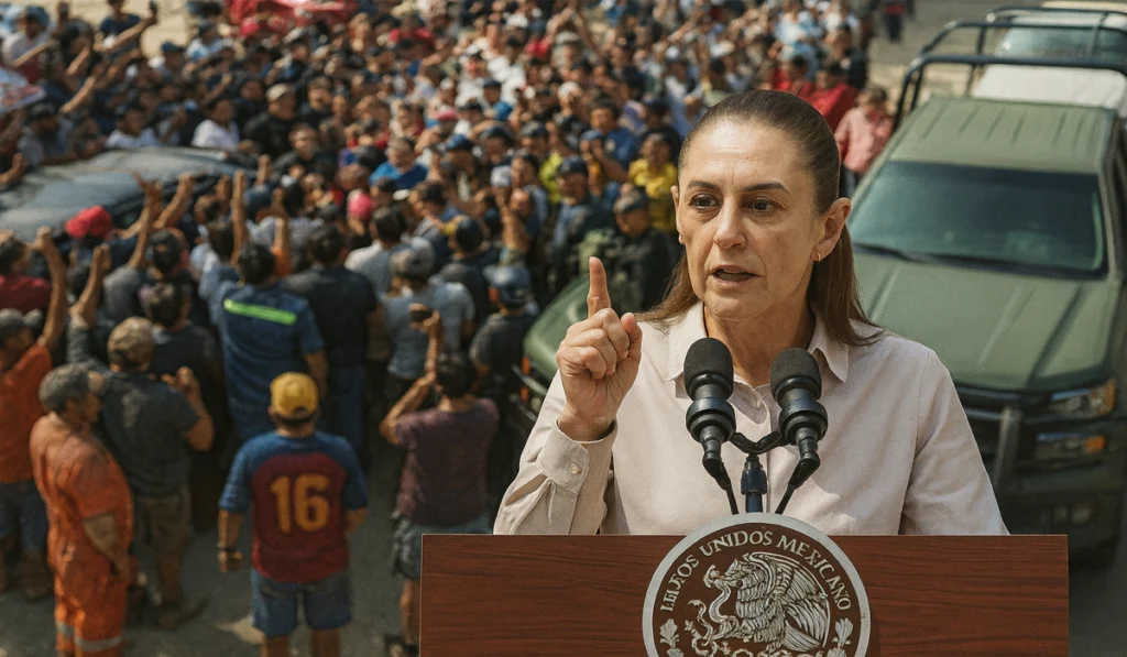 Reclamos a Sheinbaum