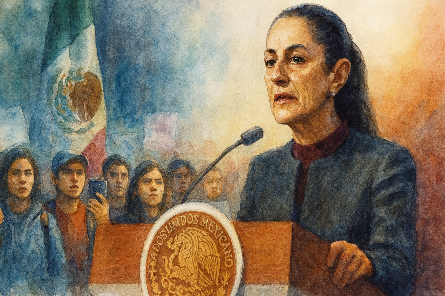 Debate en la 4T: ¿debe Claudia Sheinbaum bajar el tono contra la Generación Z?