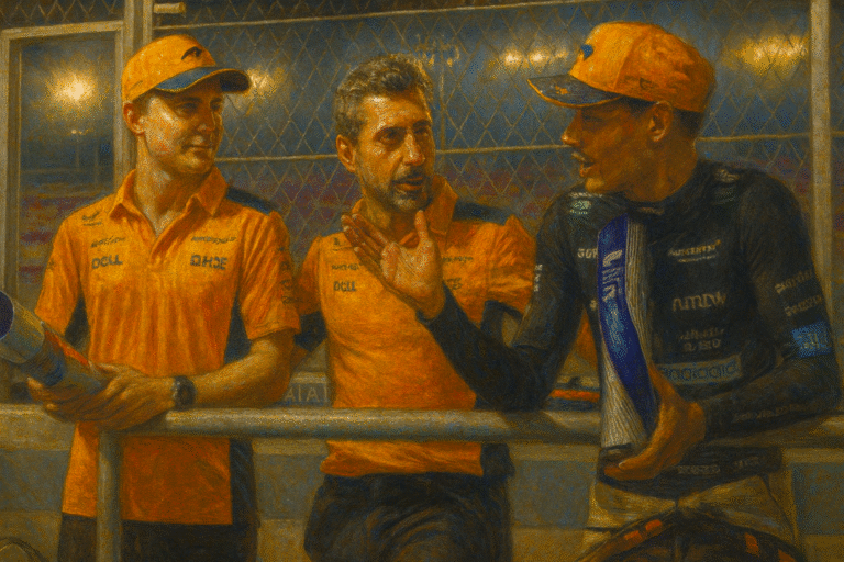 McLaren órdenes de equipo