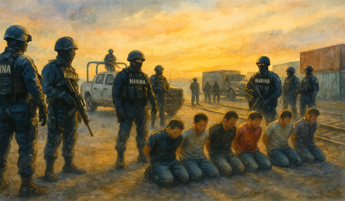 Operación Sable: Marina desarticula a Los Cromo en el Corredor Interoceánico con 53 detenidos