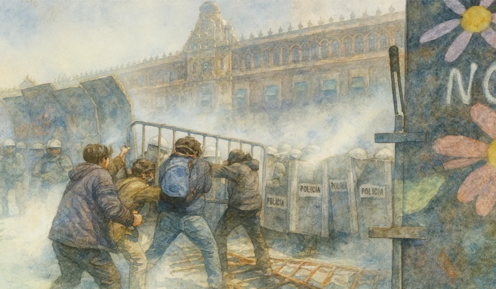 Marcha Generación Z en la CDMX