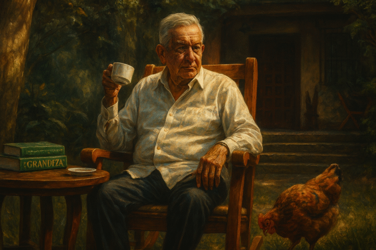 Reaparición de AMLO