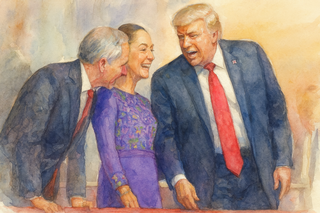 Sheinbaum Trump T-MEC