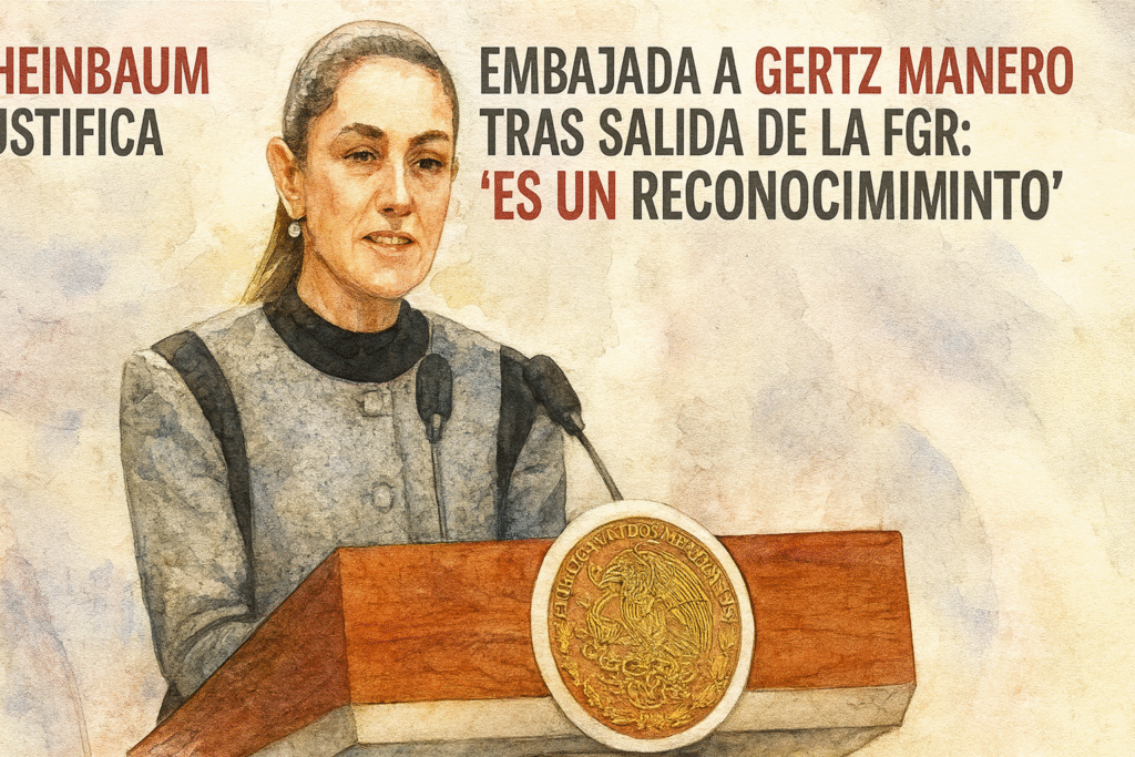 Embajada a Gertz Manero