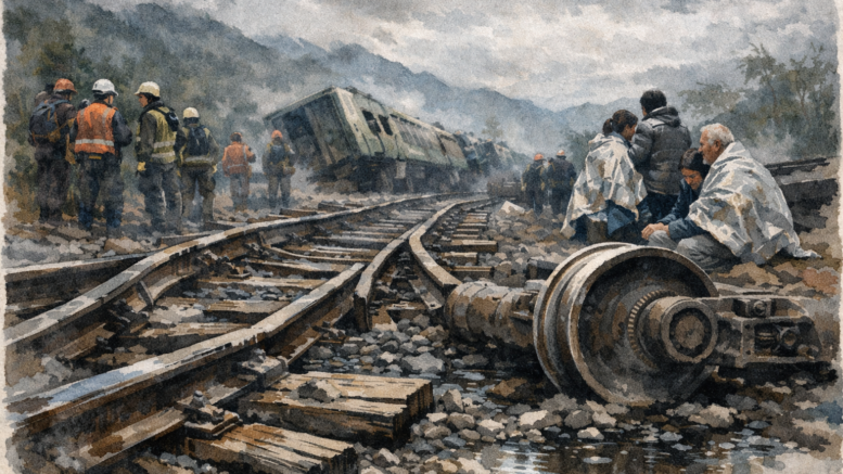 descarrilamiento del Tren Interoceánico