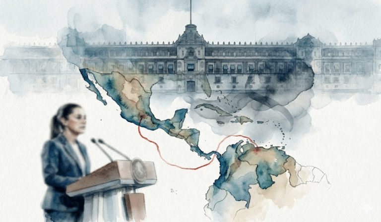 Sheinbaum Maduro Trump soberanía