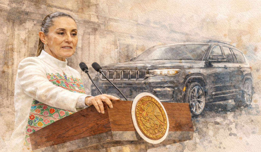 Camionetas SCJN Sheinbaum