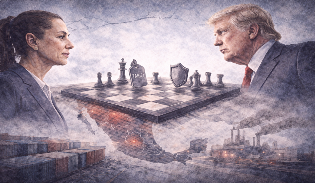 Tensión Sheinbaum Trump