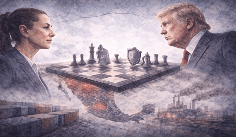 Tensión Sheinbaum Trump
