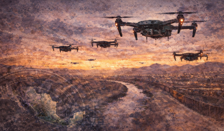 Drones de cárteles mexicanos