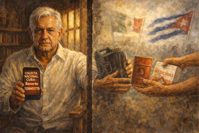 AMLO Colecta Cuba Retiro