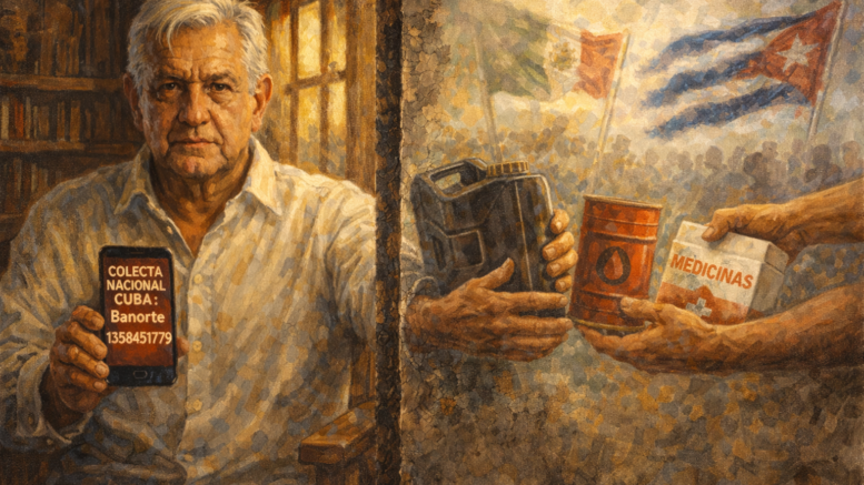 AMLO Colecta Cuba Retiro