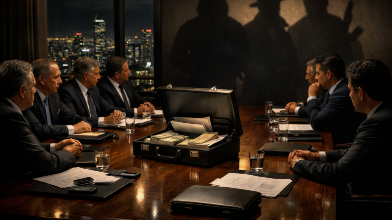 Crimen organizado en el Sector Empresarial