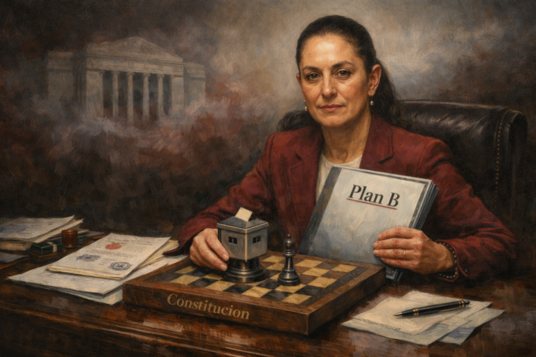 Plan B Sheinbaum reforma electoral