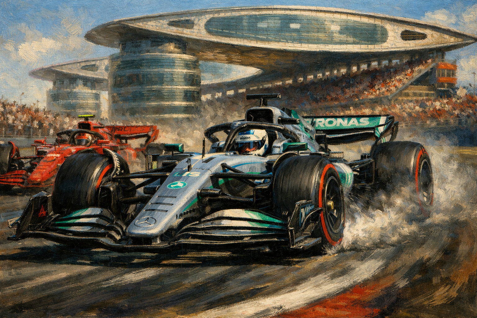 F1 GP China 2026: Antonelli hace historia con Mercedes en un día de caos para McLaren y Cadillac.