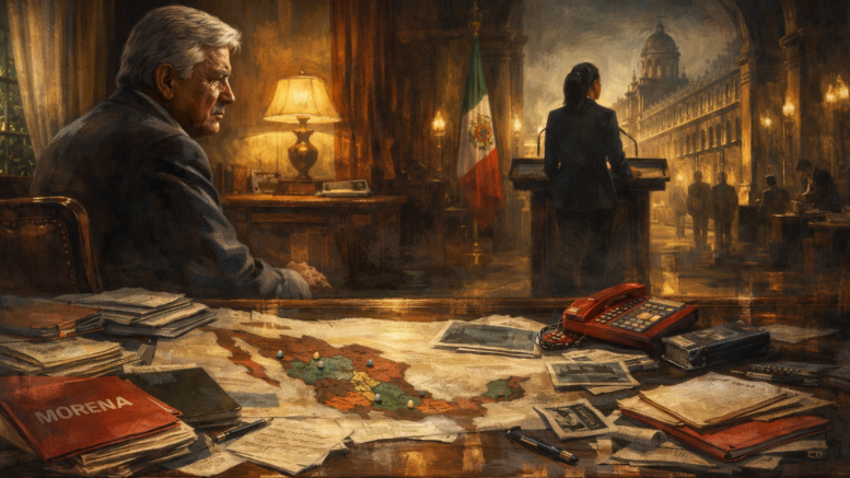 AMLO poder en Morena