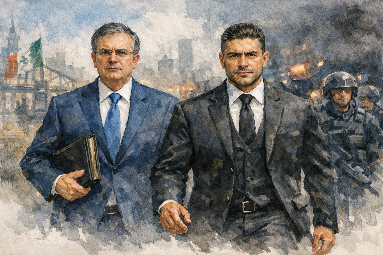 Ebrard y Harfuch lideran marzo; Bienestar y Energía resienten el desgaste mediático