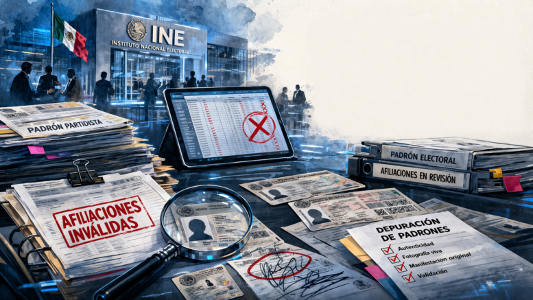 Afiliaciones inválidas Morena INE