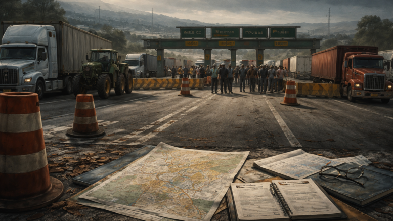 megabloqueo de transportistas