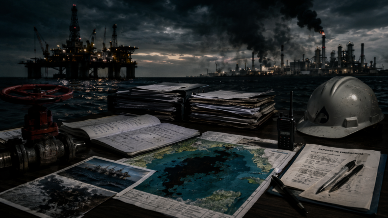 Pemex derrame Golfo de México