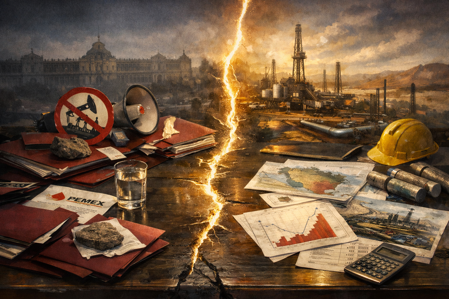 Sheinbaum abre el fracking y dinamita otro dogma de la 4T