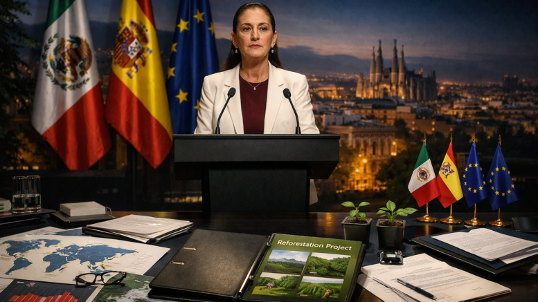 Sheinbaum gasto militar reforestación