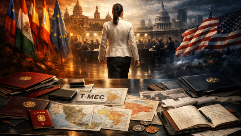 Sheinbaum en Barcelona