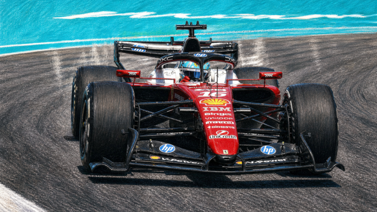 Leclerc FP1 Miami