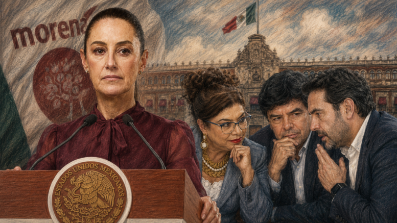 Crisis interna en Morena