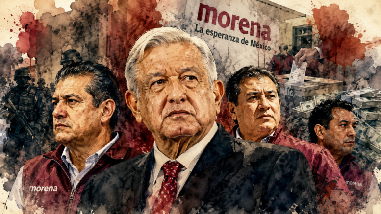 Morena crimen organizado