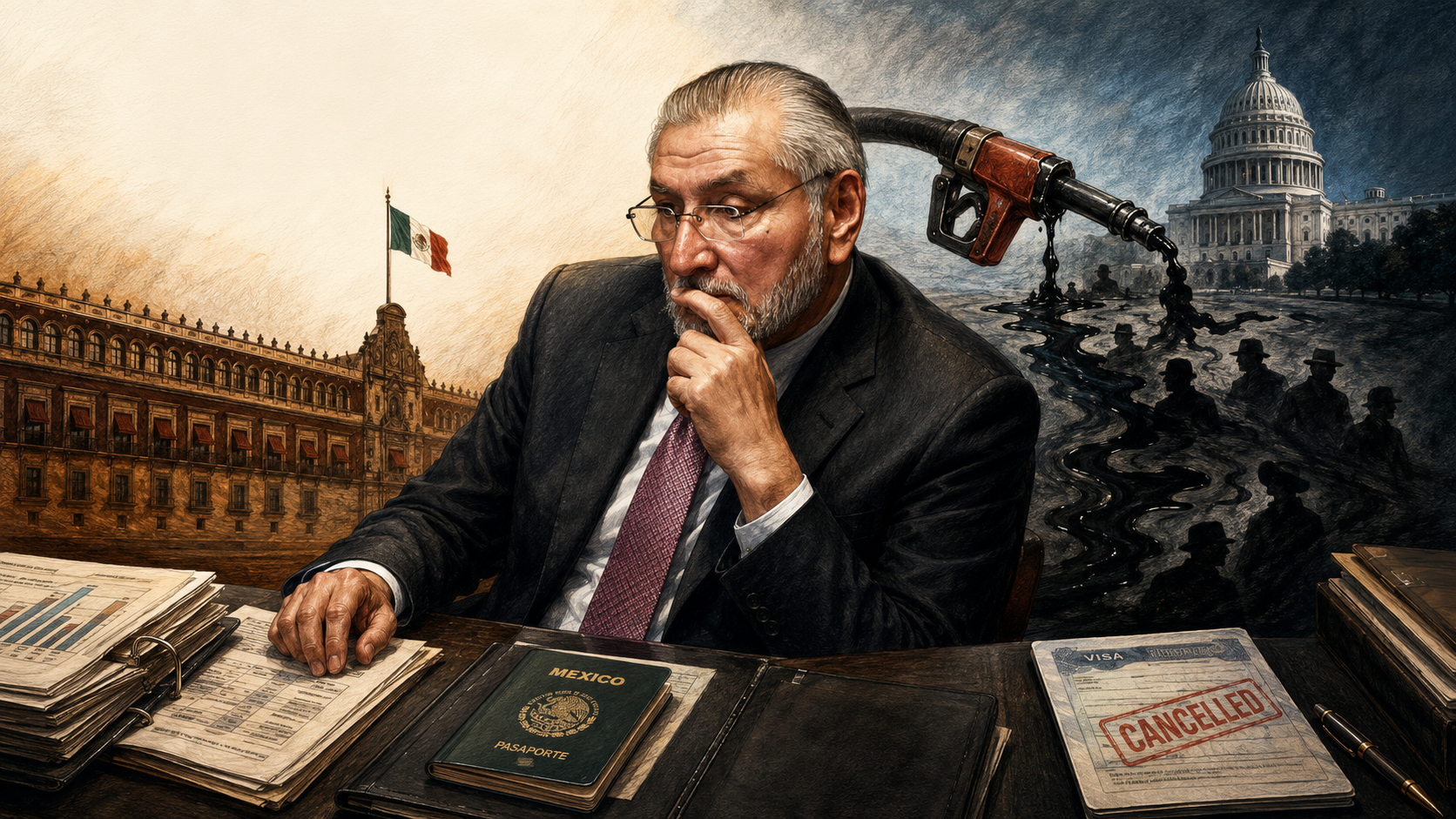 Adán Augusto, huachicol y visas: el golpe que sacude a Morena -