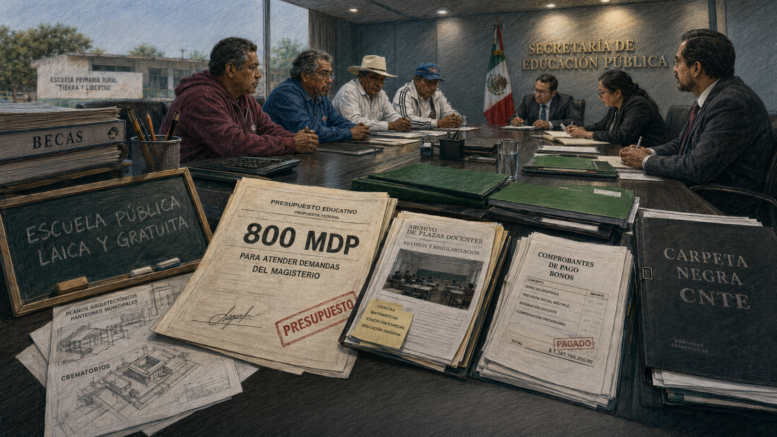 CNTE 800 mdp