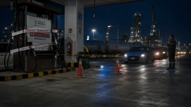 Desabasto de gasolina