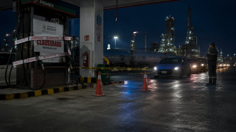 Desabasto de gasolina