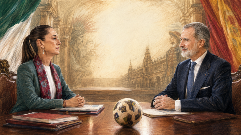Felipe VI y Sheinbaum