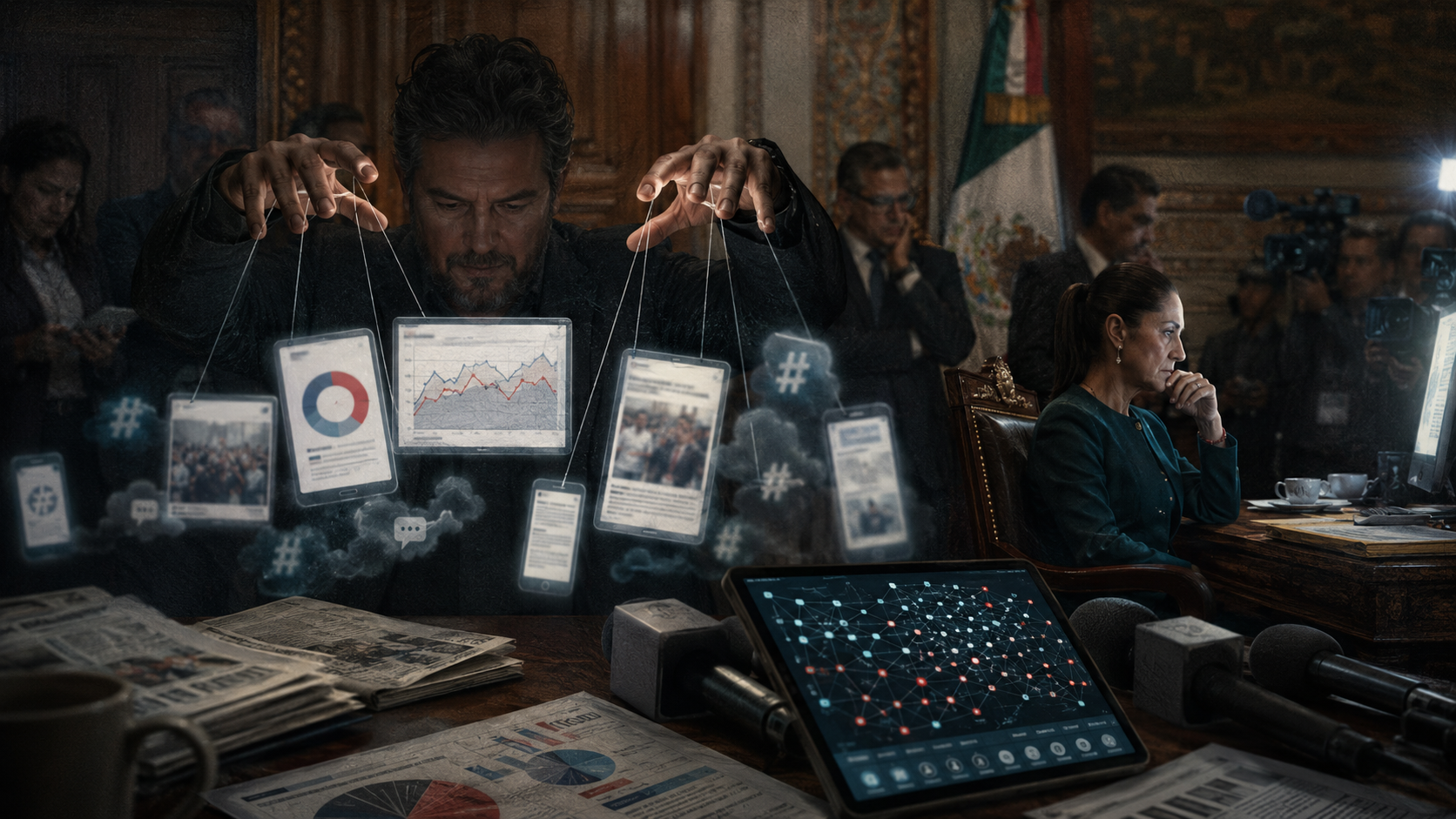 Iván Silva, el operador que fabrica la realidad de Palacio