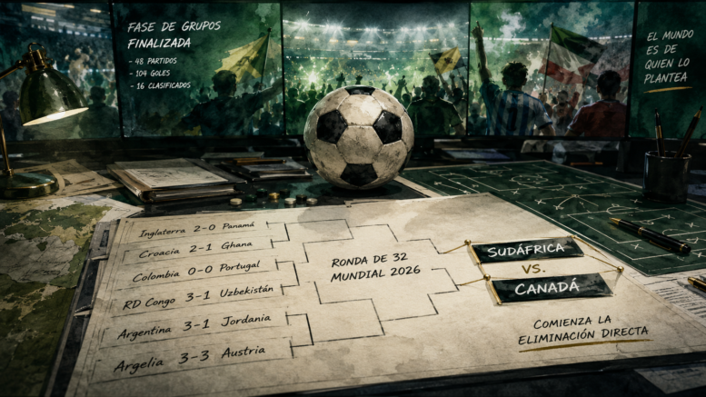 Mundial 2026 dieciseisavos