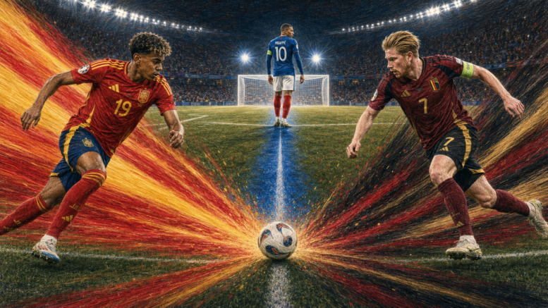 España vs. Bélgica Mundial 2026