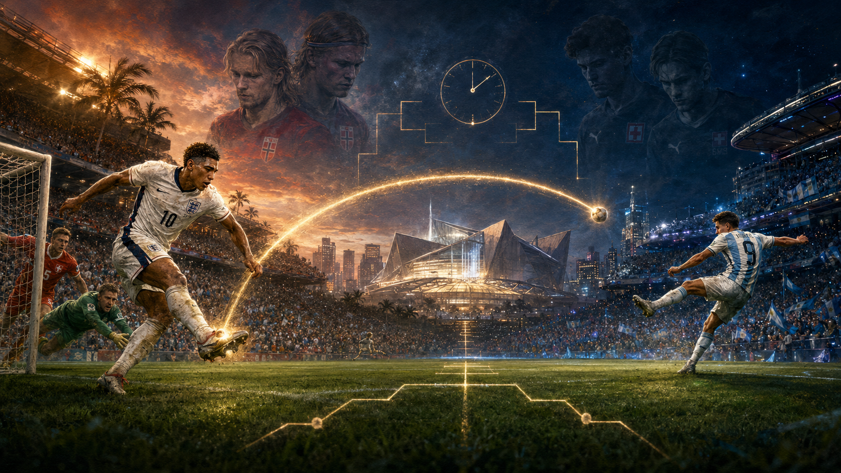 Francia - España e Inglaterra - Argentina: horarios y pronósticos de las semifinales del Mundial