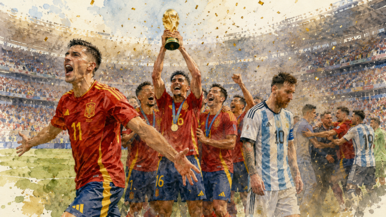 España campeona del Mundial 2026