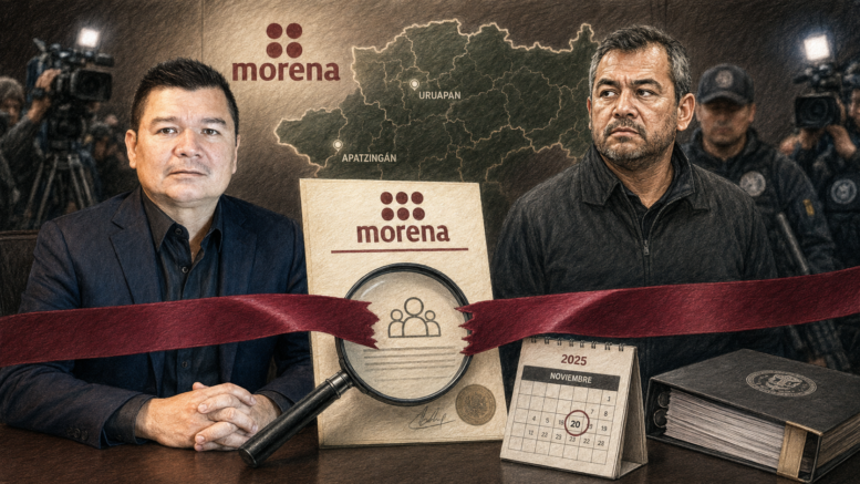Morena se deslinda de Roldán Álvarez